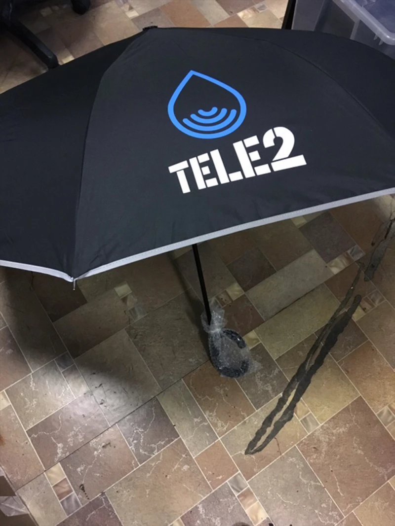 Печать на зонтах заказать в Казани