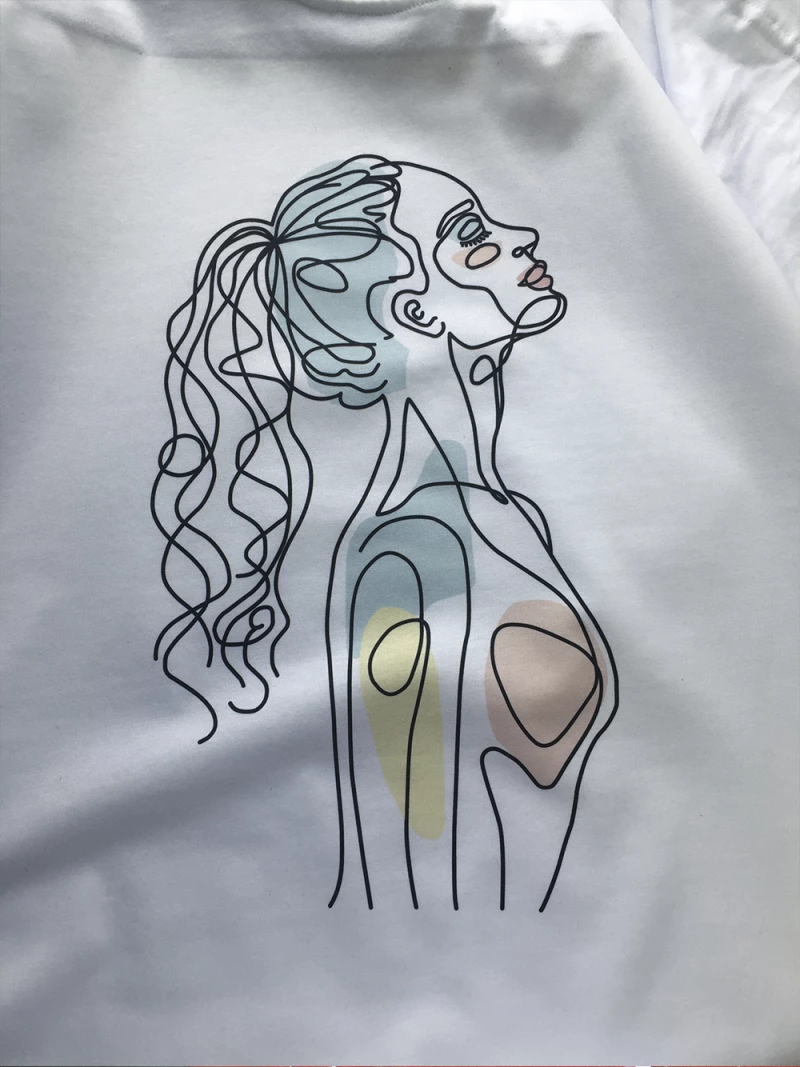 Печать на лонгсливах заказать в Казани