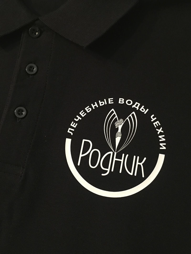 Печать на футболках поло в Казани